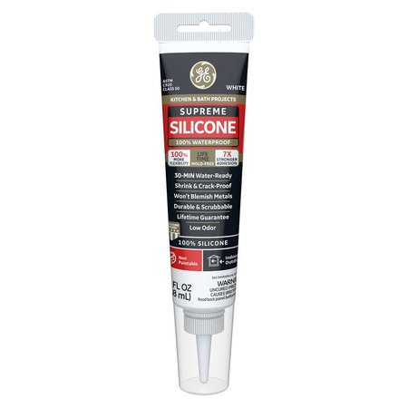 GE Silcn Ii Sup K&Bwht2.8Oz M90011